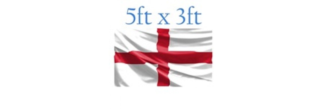 St George Flag 5ft x 3ft